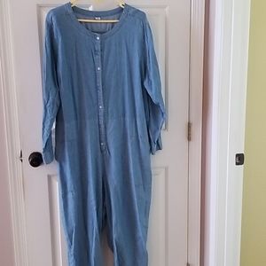 Denim jumpsuit